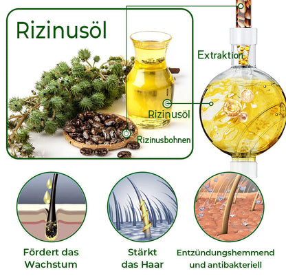 Furzero™ Jamaikanisches Schwarzes Rizinusöl Schnelles Haarwachstumsserum Plus