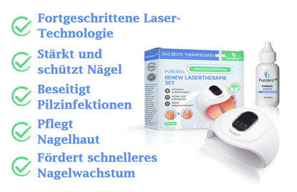 Furzero™ PureNailRENEW Lasertherapie Set