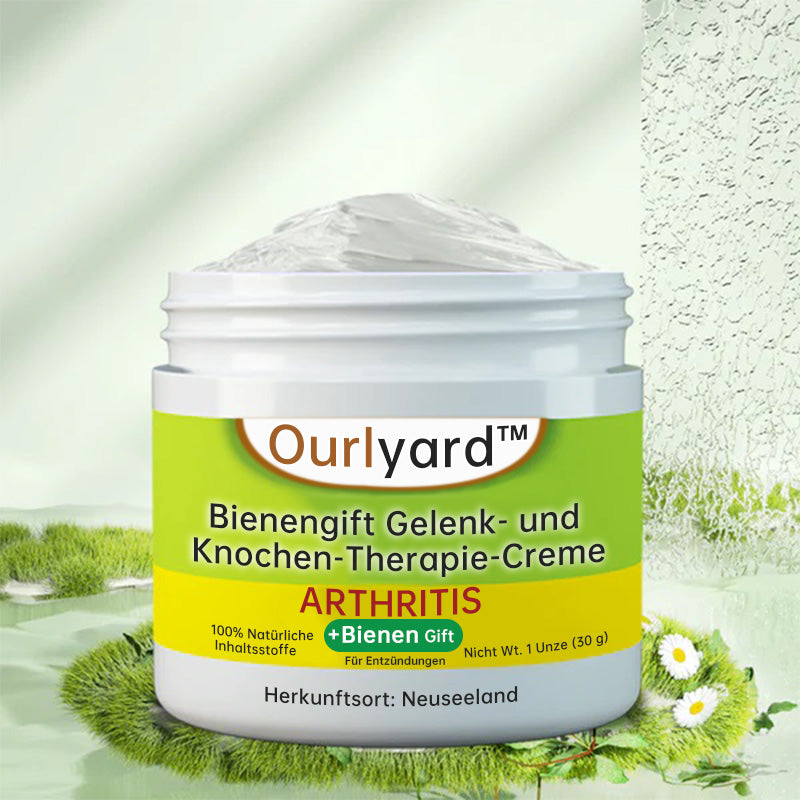 Ourlyard™ Bienengift Gelenk- und Knochen-Therapie-Creme (Vollständige Körpererholung, reine natürliche Formel)