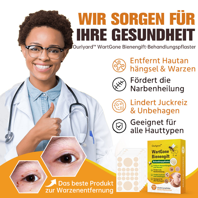 Ourlyard™  WartGone Bienengift-Behandlungspflaster