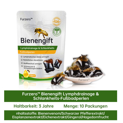 🐝🐝🐝Furzero™ Bienengift Lymphdrainage & Schlankheits-Fußbadperle -  Von NIH-Experten empfohlen