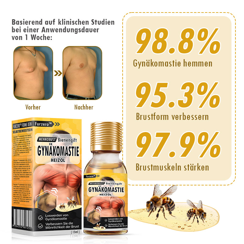 Furzero™ MenRobust Bienengift Gynäkomastie Heizöl