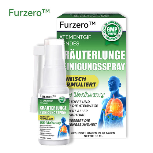 Furzero™️ Atementgiftendes Kräuterlungenreinigungsspray Plus