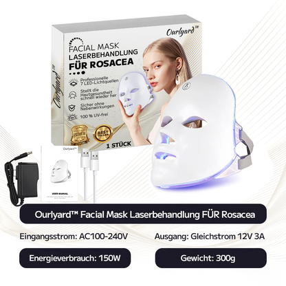 Ourlyard™ Laserbehandlungsmaske für Rosacea