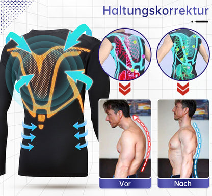 💪🏻Sugoola™ Ferninfrarot Turmalin Magnetic Herren-Unterhemd