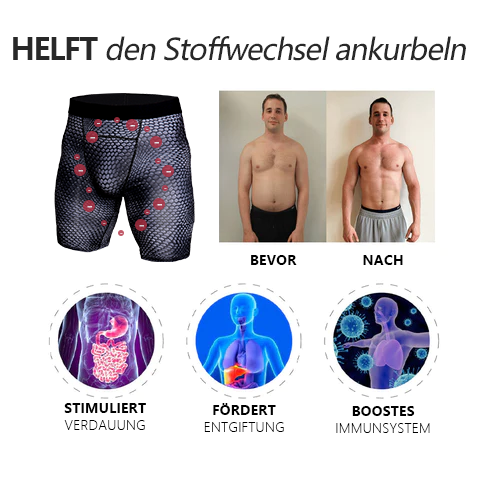 Sugoola™ Männer IONIC Energiefeld-Therapie Mag Kompression Shorts🐍