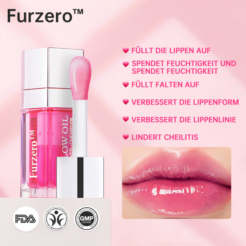 Furzero™ Lips Plumping & Füllender Feuchtigkeits-Glow-Öl