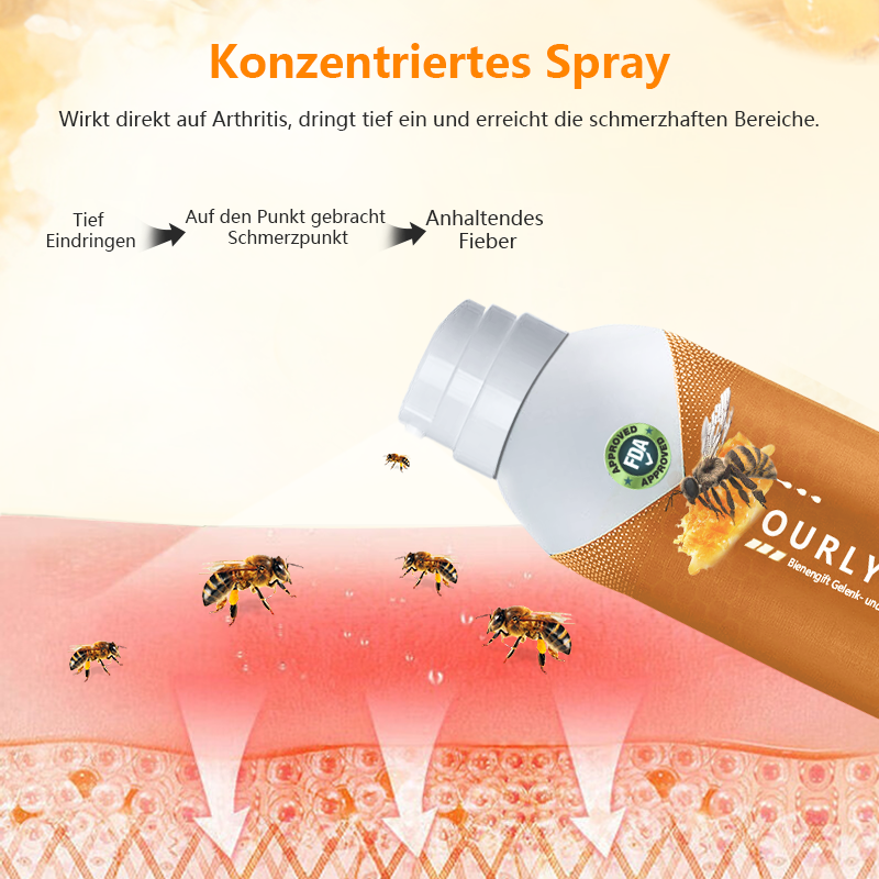 Ourlyard ™ Bienengift Gelenk und Knochentherapie Spray (Ganzkörper-Wiederherstellung)