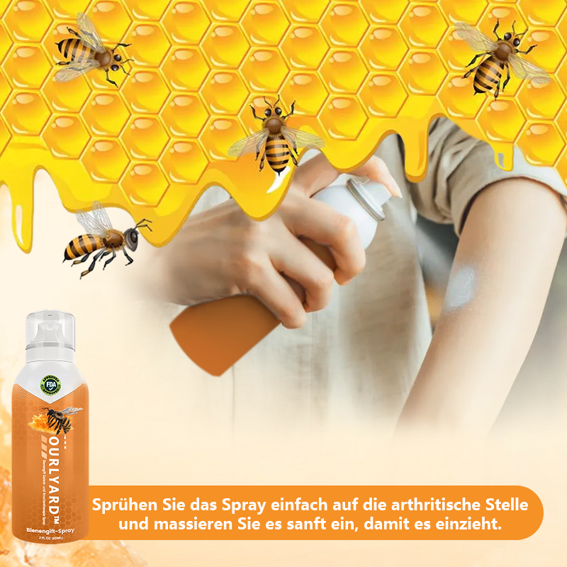 Ourlyard ™ Bienengift Gelenk und Knochentherapie Spray (Ganzkörper-Wiederherstellung)