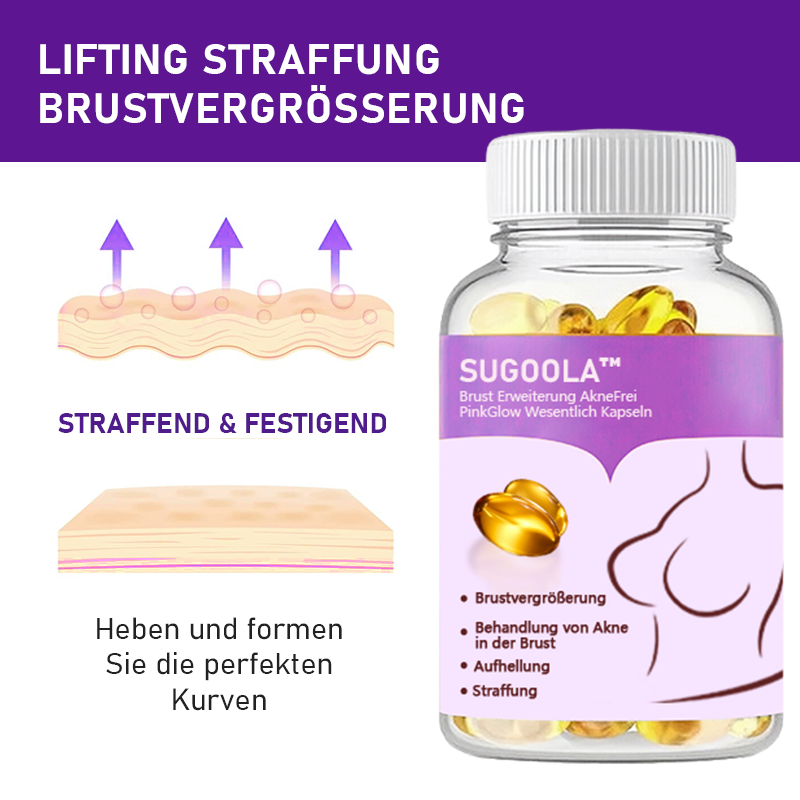 Sugoola™ Größer werden AkneFrei  PinkGlow Wesentlich Kapseln