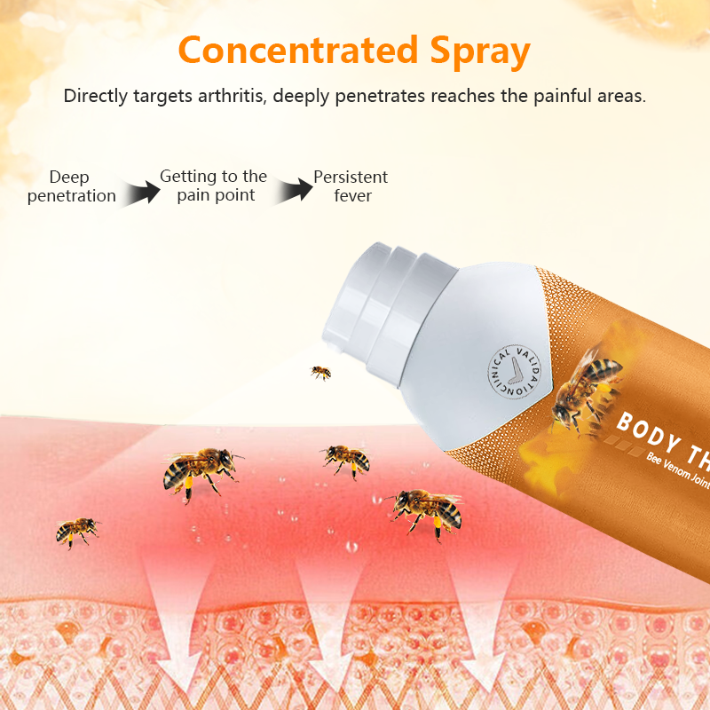 Körper Therapie ™ Bienengift Gelenk- und Knochentherapie Spray (Ganzkörper-Wiederherstellung)