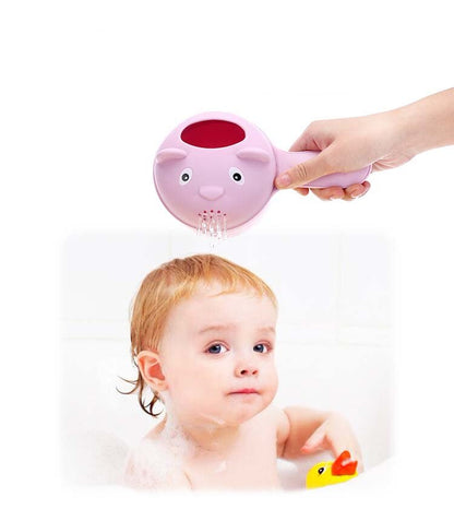 Cute Cartoon Baby Bath Caps Toddle Shampoo Cup Kinder Baden Bailer Baby Dusche Löffel Kind Waschen Haar Cup Kinder Bad Tool