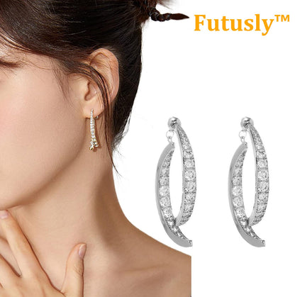 Futusly™ Elegante Lymphmagnet Ohrhaken