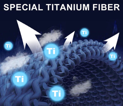 T Sugoola™ Fern-Infrarot Schorl Titanium Ion Heightening Booster Socken